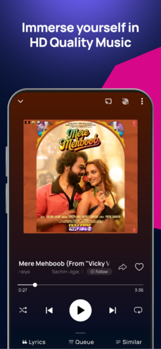 Gaana screenshot 1