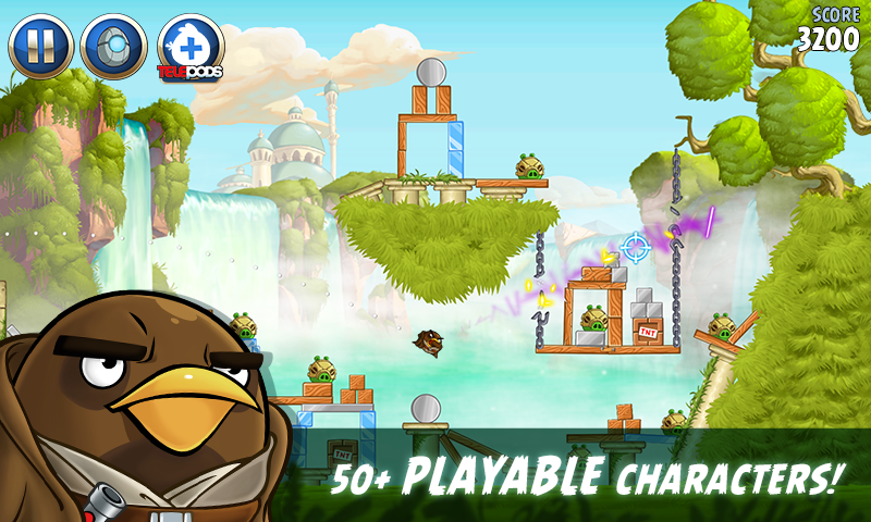 Angry birds star wars 2 mod apk unlocked everything