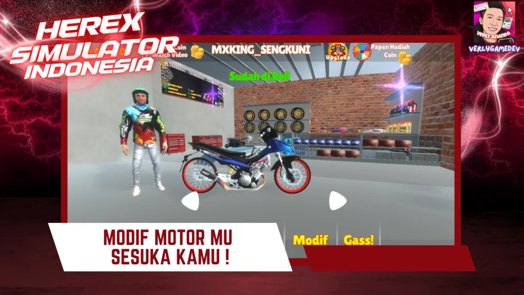 Herex Simulator Indonesia MOD APK Unlimited Money
